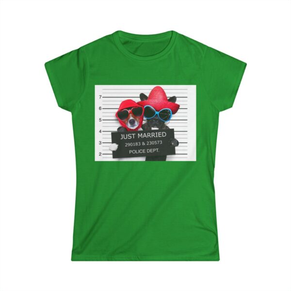 Just Married Women's Softstyle Tee - Image 16