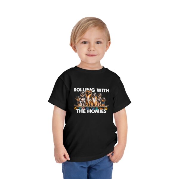 Rolling With The Homies Toddler Short Sleeve Tee - Image 11
