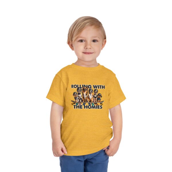 Rolling With The Homies Toddler Short Sleeve Tee - Image 31