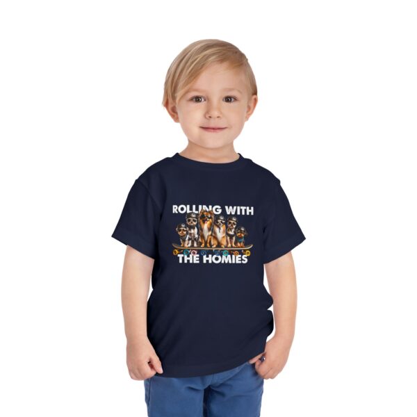 Rolling With The Homies Toddler Short Sleeve Tee - Image 55