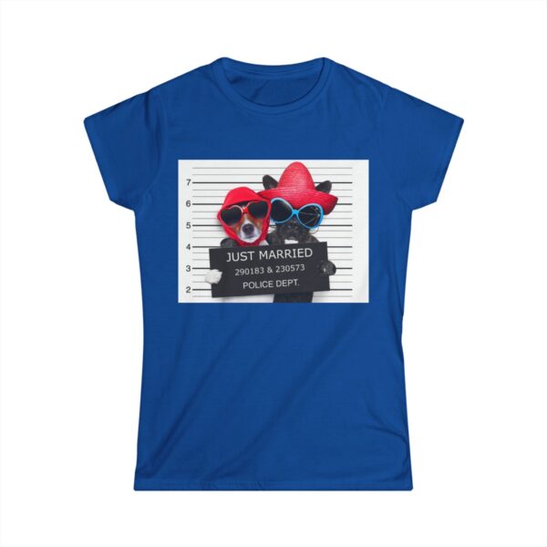 Just Married Women's Softstyle Tee - Image 28