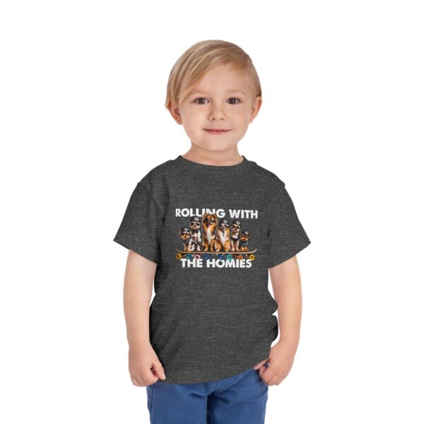 Rolling With The Homies Toddler Short Sleeve Tee - Image 59