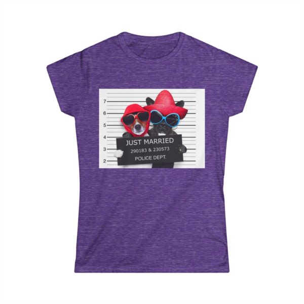 Just Married Women's Softstyle Tee - Image 34