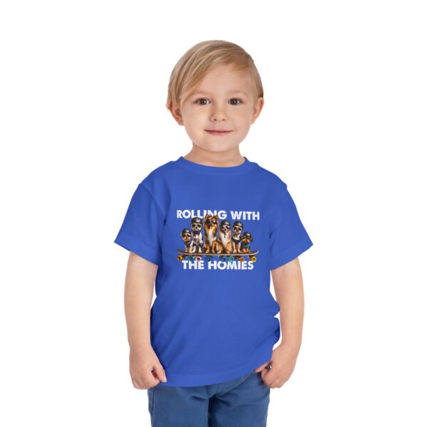 Rolling With The Homies Toddler Short Sleeve Tee - Image 47