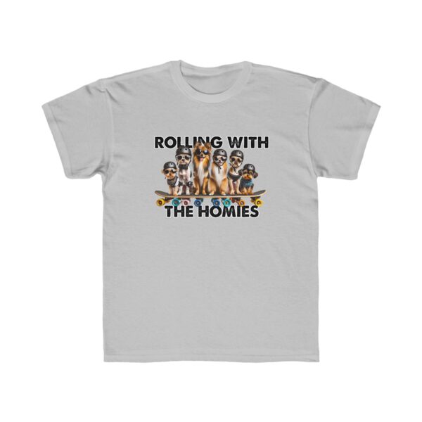 Rolling With The Homies Kids Regular Fit Tee - Image 5