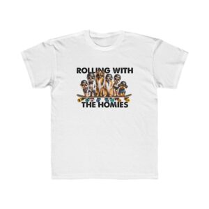 Rolling With The Homies Kids Regular Fit Tee