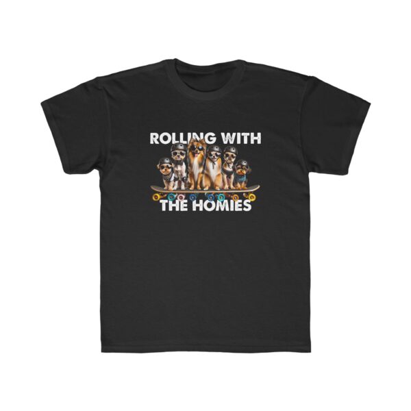 Rolling With The Homies Kids Regular Fit Tee - Image 11