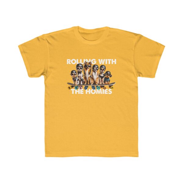 Rolling With The Homies Kids Regular Fit Tee - Image 13