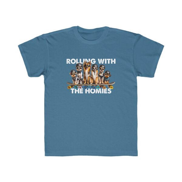 Rolling With The Homies Kids Regular Fit Tee - Image 23