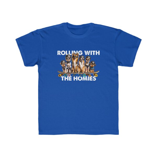 Rolling With The Homies Kids Regular Fit Tee - Image 25