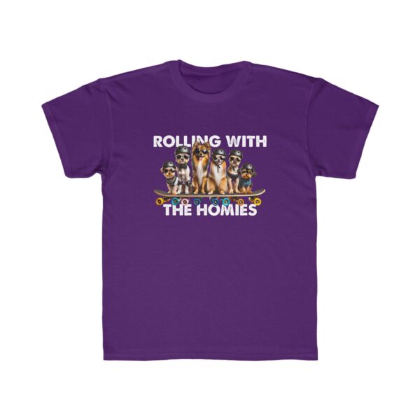 Rolling With The Homies Kids Regular Fit Tee - Image 27