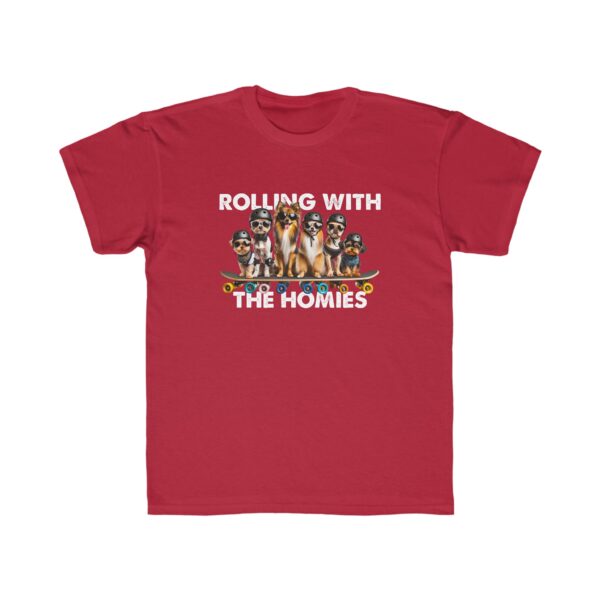 Rolling With The Homies Kids Regular Fit Tee - Image 31