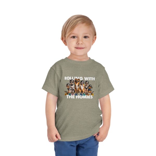 Rolling With The Homies Toddler Short Sleeve Tee - Image 23