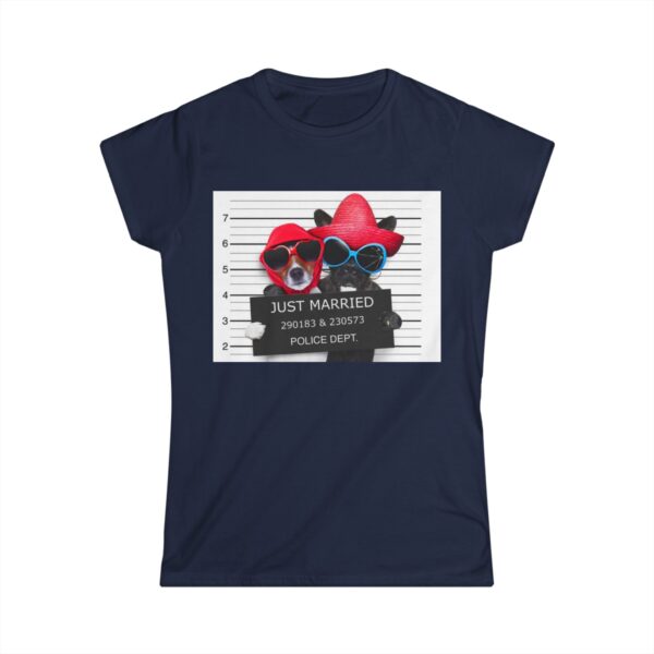 Just Married Women's Softstyle Tee - Image 31