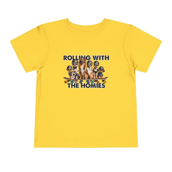 Rolling With The Homies Toddler Short Sleeve Tee - Image 25