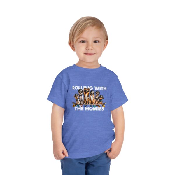 Rolling With The Homies Toddler Short Sleeve Tee - Image 43