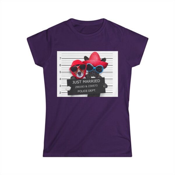 Just Married Women's Softstyle Tee - Image 37