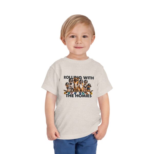 Rolling With The Homies Toddler Short Sleeve Tee - Image 19