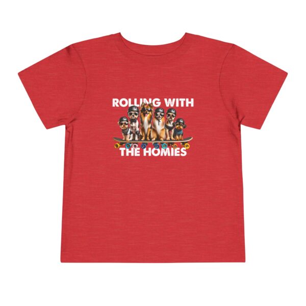 Rolling With The Homies Toddler Short Sleeve Tee - Image 65