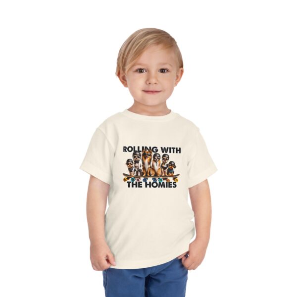 Rolling With The Homies Toddler Short Sleeve Tee - Image 15