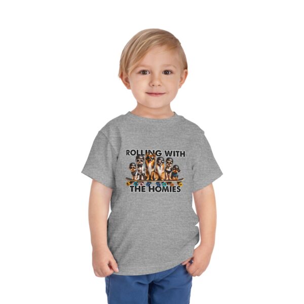 Rolling With The Homies Toddler Short Sleeve Tee - Image 39