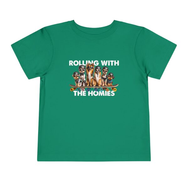 Rolling With The Homies Toddler Short Sleeve Tee - Image 33