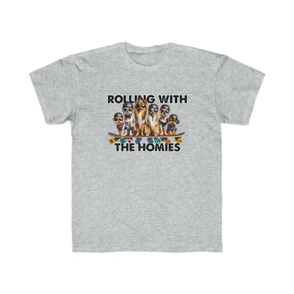 Rolling With The Homies Kids Regular Fit Tee - Image 3