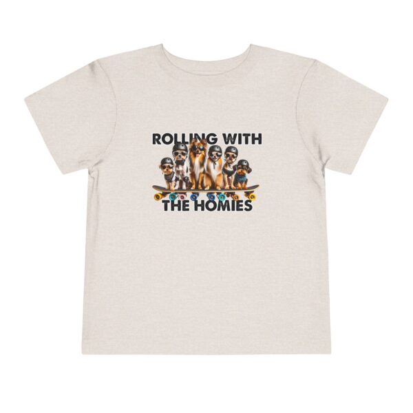 Rolling With The Homies Toddler Short Sleeve Tee - Image 17