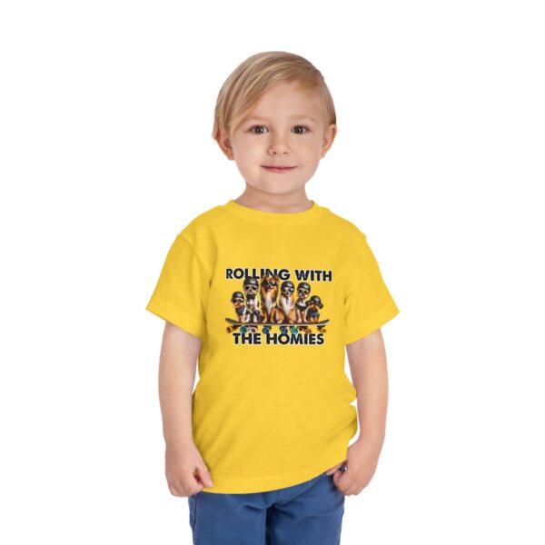 Rolling With The Homies Toddler Short Sleeve Tee - Image 27