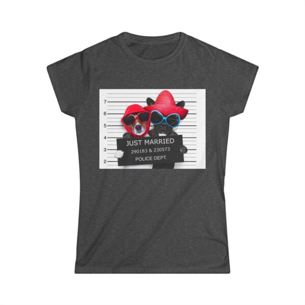 Just Married Women's Softstyle Tee - Image 19