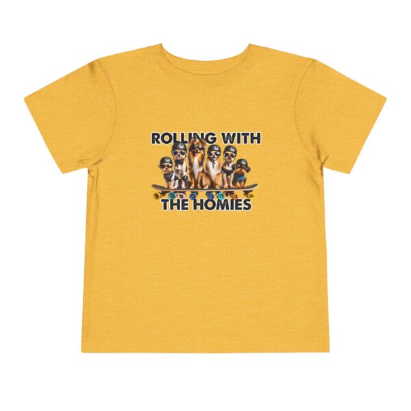 Rolling With The Homies Toddler Short Sleeve Tee - Image 29