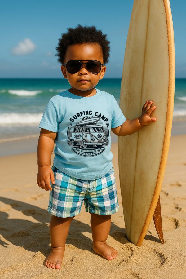 Surf Camp Toddler Short Sleeve Tee