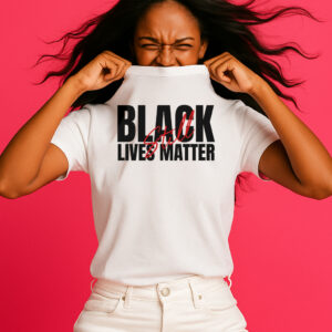 Black Lives Matter Women's Tee - Bold Empowerment Protest Shirt