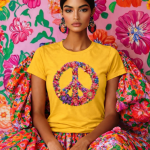 Floral Peace Women's Tee
