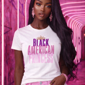 Black American Princess Women's Tee